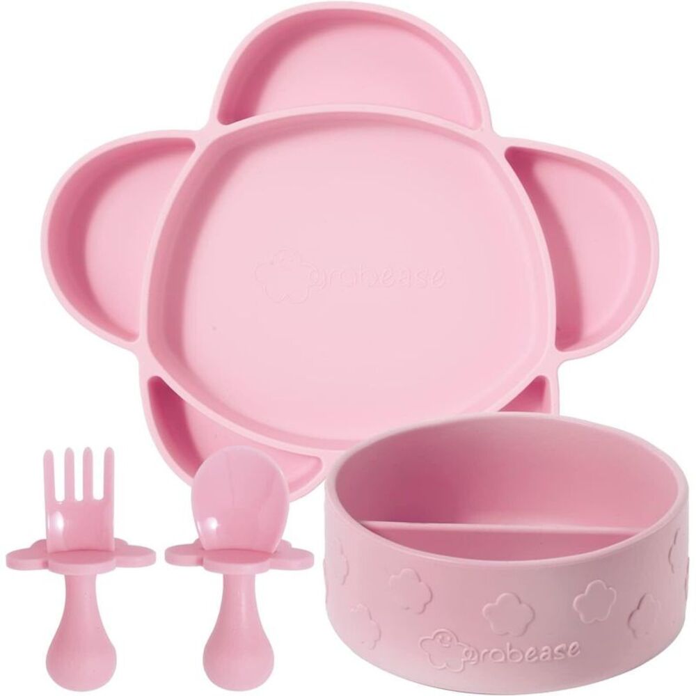 grabease Baby Complete Feeding Set, Blush